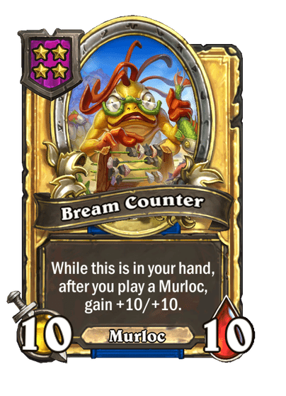 Bream Counter Hearthstone kártya