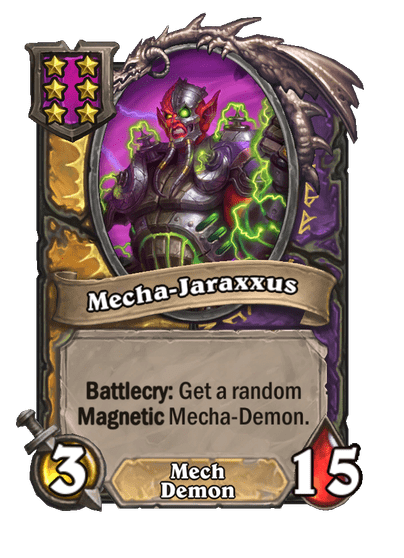 Mecha-Jaraxxus Hearthstone kártya
