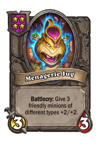 Menagerie Jug Hearthstone kártya