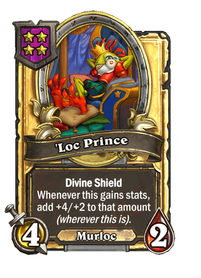 'Loc Prince Hearthstone kártya