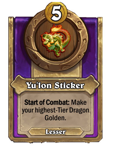 Yu'lon Sticker