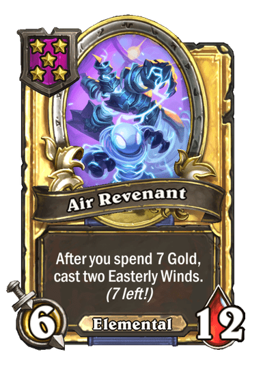 Air Revenant Hearthstone kártya