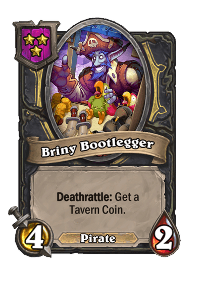 Briny Bootlegger Hearthstone kártya