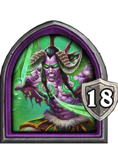 Illidan Stormrage Hearthstone kártya