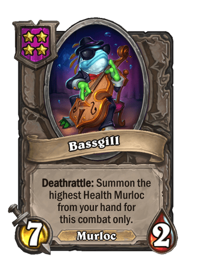 Bassgill Hearthstone kártya