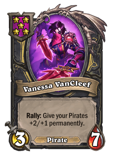 Vanessa VanCleef Hearthstone kártya
