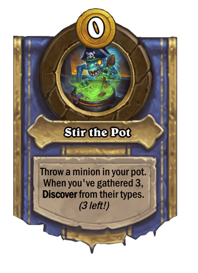 Stir the Pot Hearthstone kártya