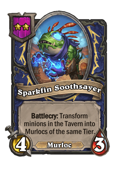 Sparkfin Soothsayer Hearthstone kártya