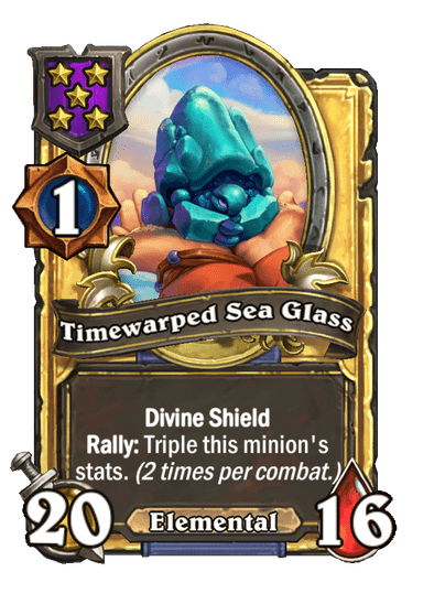 Timewarped Sea Glass Hearthstone kártya