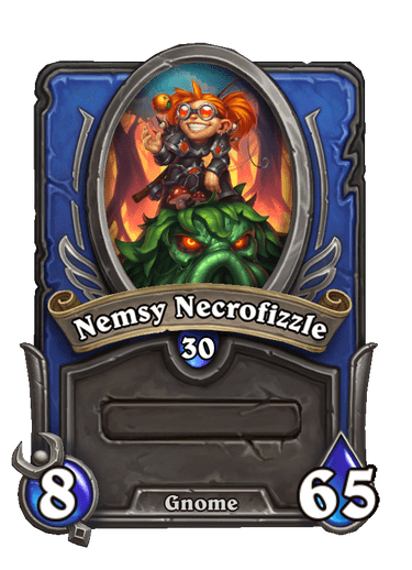 Nemsy Necrofizzle Hearthstone kártya