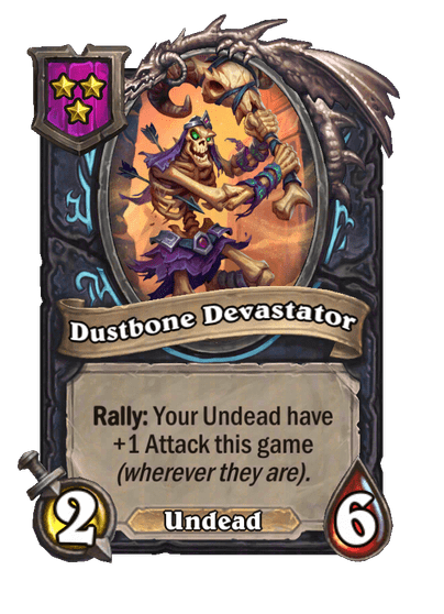 Dustbone Devastator Hearthstone kártya