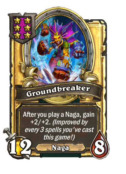 Groundbreaker Hearthstone kártya