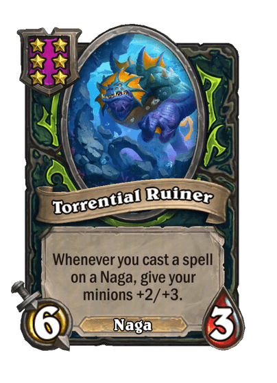 Torrential Ruiner Hearthstone kártya