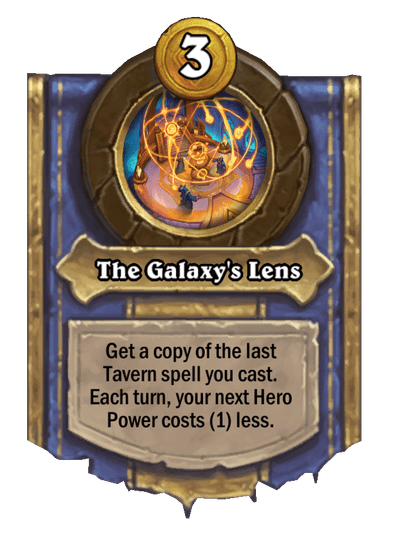 The Galaxy's Lens Hearthstone kártya