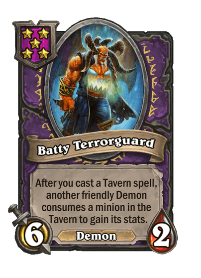 Batty Terrorguard Hearthstone kártya