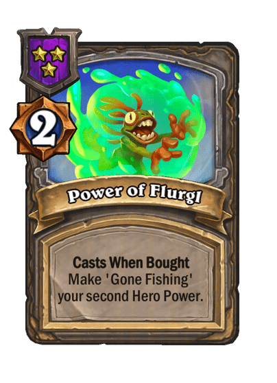Power of Flurgl Hearthstone kártya