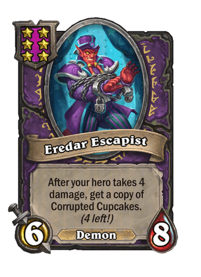 Eredar Escapist Hearthstone kártya