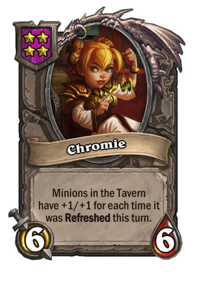Chromie Hearthstone kártya
