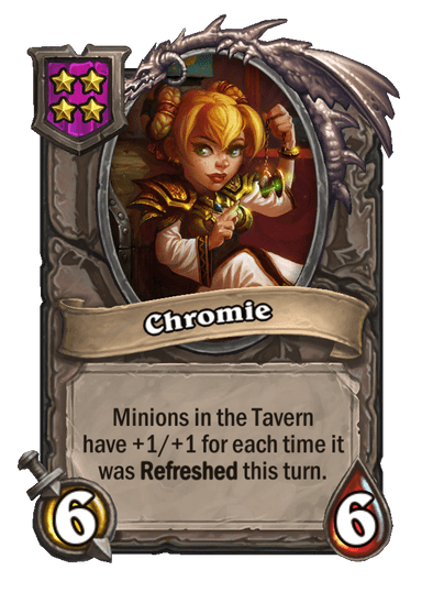 Chromie Hearthstone kártya