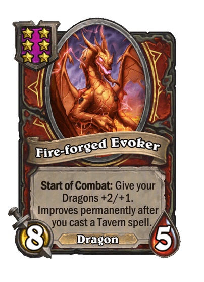 Fire-forged Evoker Hearthstone kártya