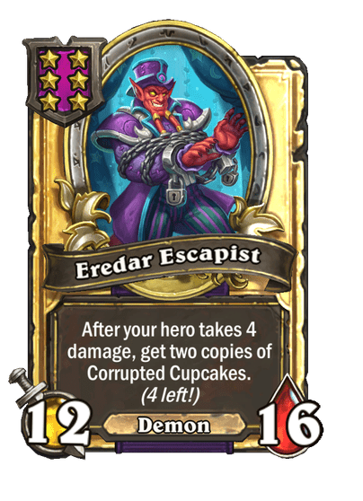 Eredar Escapist Hearthstone kártya