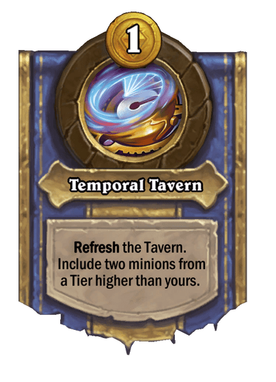 Temporal Tavern Hearthstone kártya