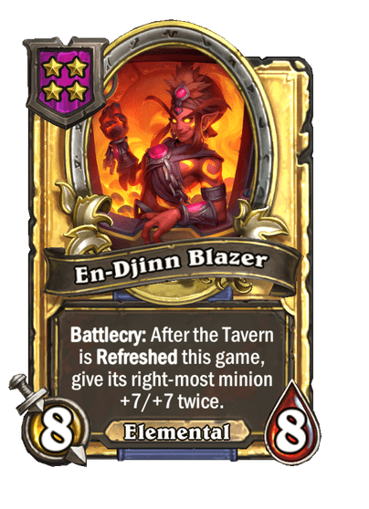 En-Djinn Blazer Hearthstone kártya