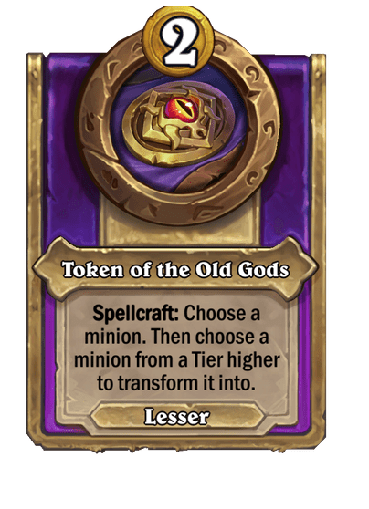 Token of the Old Gods