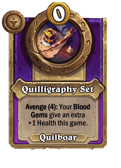 Quilligraphy Set