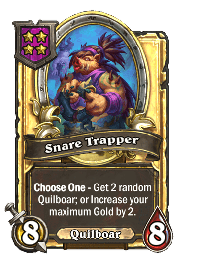Snare Trapper Hearthstone kártya