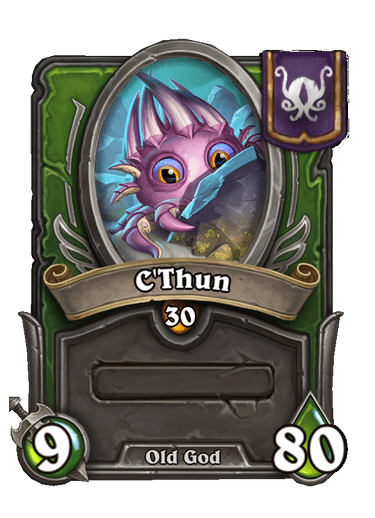 C'Thun Hearthstone kártya