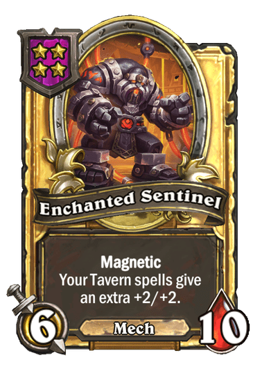 Enchanted Sentinel Hearthstone kártya