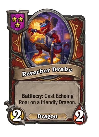 Reverber Drake Hearthstone kártya