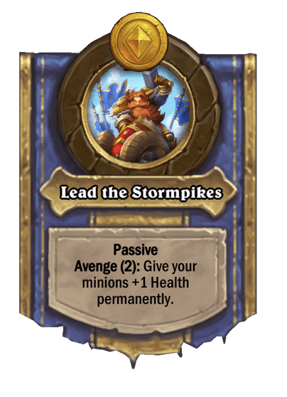 Stormpike Strength Hearthstone kártya