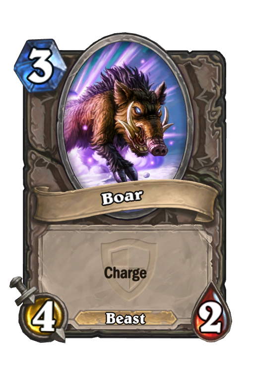Boar Hearthstone kártya