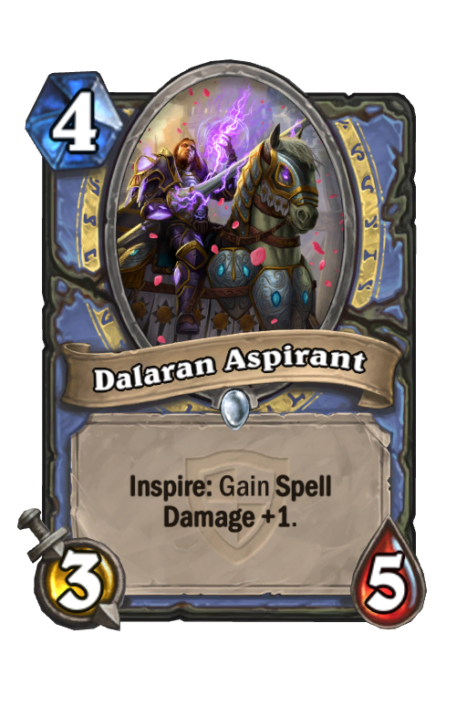 Dalaran Aspirant Hearthstone kártya