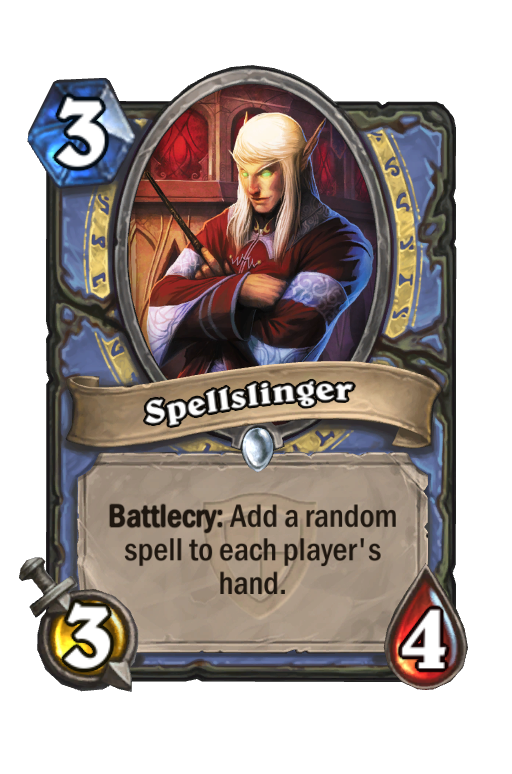 Spellslinger Hearthstone kártya
