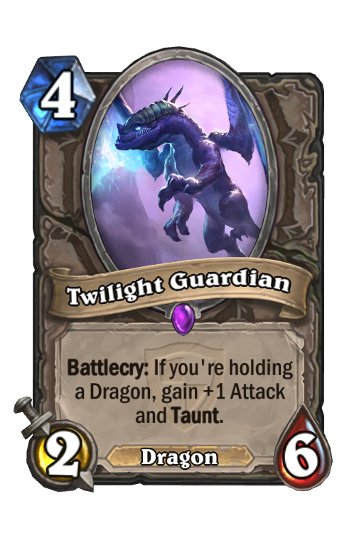 Twilight Guardian Hearthstone kártya