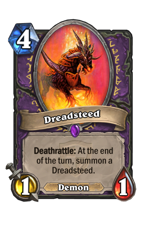Dreadsteed Hearthstone kártya