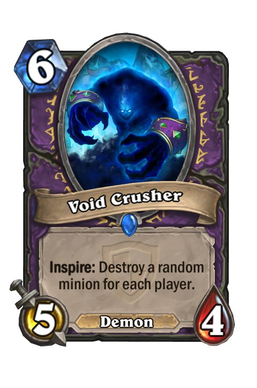 Void Crusher Hearthstone kártya