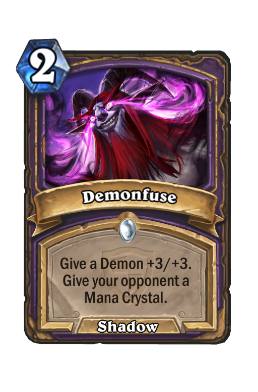 Demonfuse Hearthstone kártya
