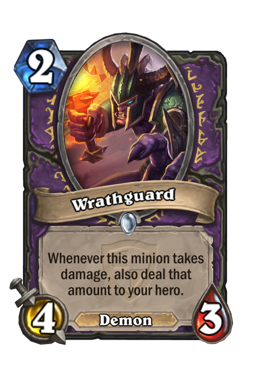 Wrathguard Hearthstone kártya