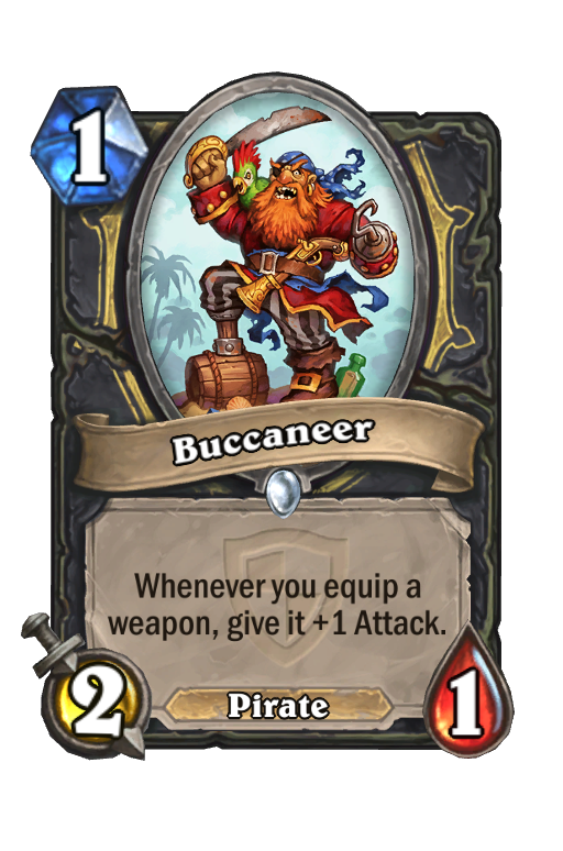 Buccaneer Hearthstone kártya