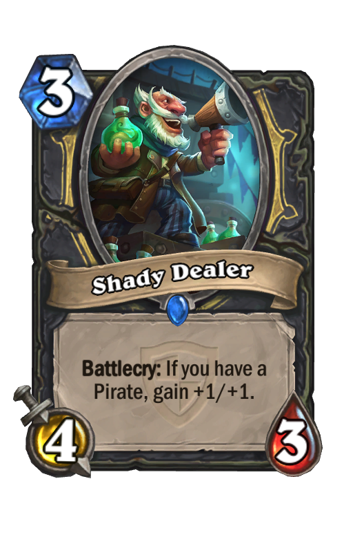 Shady Dealer Hearthstone kártya