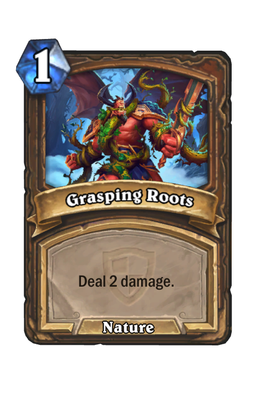 Living Roots Hearthstone kártya