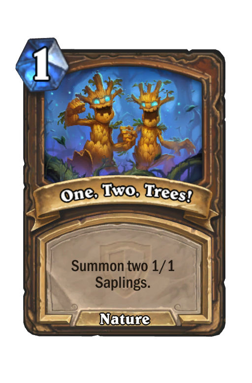 Living Roots Hearthstone kártya