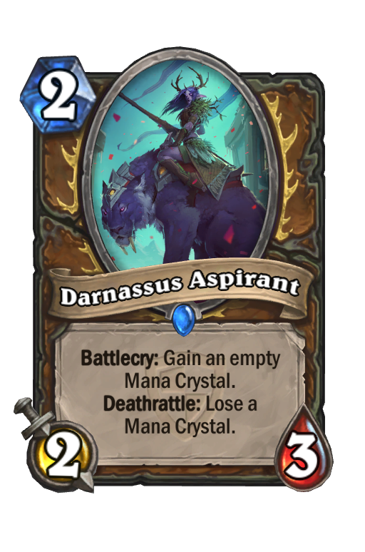 Darnassus Aspirant Hearthstone kártya