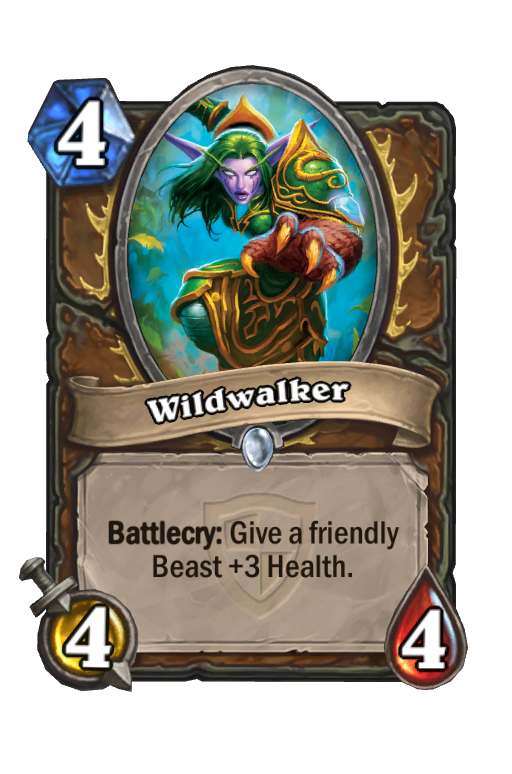 Wildwalker Hearthstone kártya