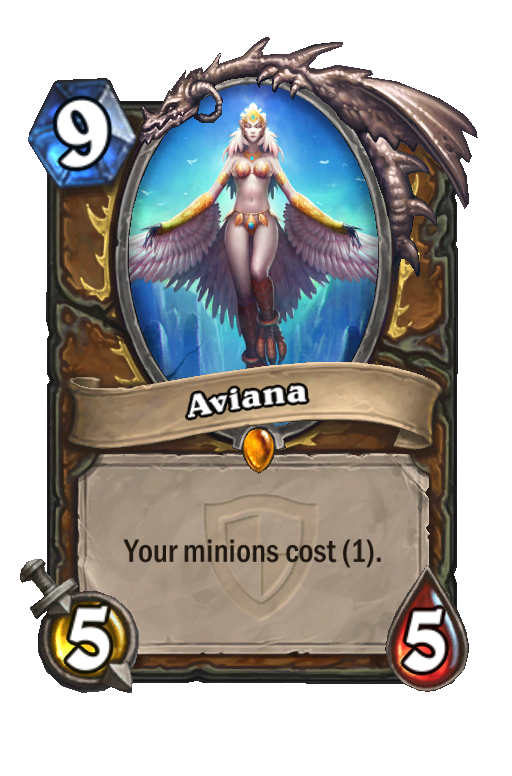 Aviana Hearthstone kártya