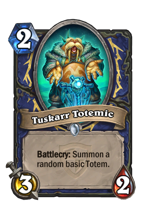 Tuskarr Totemic Hearthstone kártya